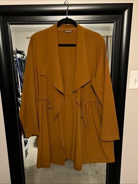 SHEIN Drape Front Women's Jacket
